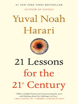 cover image of 21 Lessons for the 21st Century